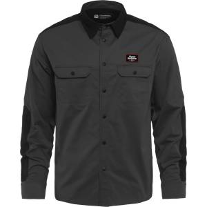 Horsefeathers Технческа bike риза Prom - тъмно сиво Horsefeathers | Siv | МЪЖЕ | L