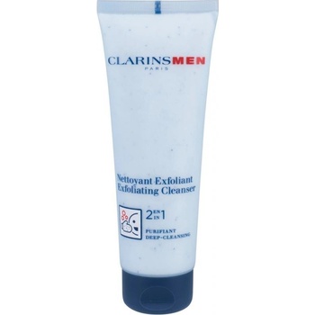 Clarins Peelingový čistiaci gél pre mužov 2 v 1 exfoliating Cleanser 125 ml