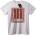 NOONEBRAND Тениска Звукаджия - 4XL, White