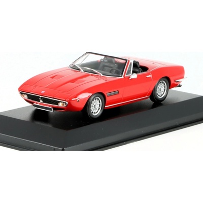 Minichamps Maserati Ghibli Spyder Cabriolet 1969 červená 1:43