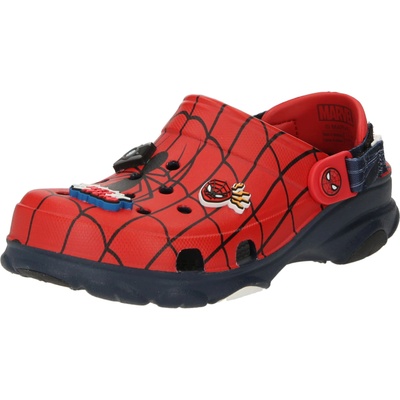 Crocs Ниски обувки 'Team SpiderMan' червено, размер J5