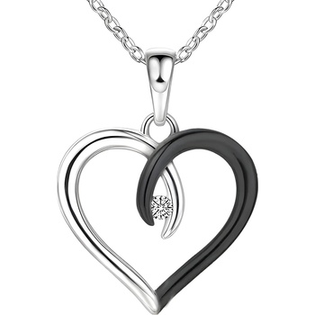 HARAHU Колие me-28752 - Сребристо / Черно kp28752 (me-28752)