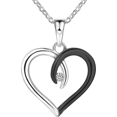 HARAHU Колие me-28752 - Сребристо / Черно kp28752 (me-28752)