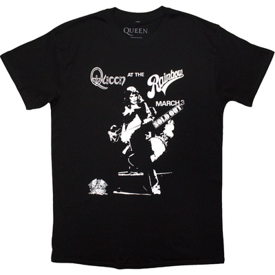 Queen Live Rainbow Black M Риза (QUTS115MB02)