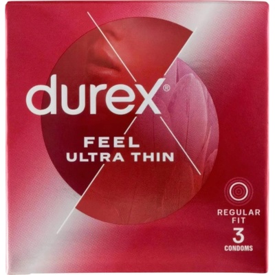 Durex Feel Ultra Thin - ултра тънки презервативи (3 броя)