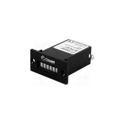 CROUZET Počitadlo elektromechanický mechanický ukazatel impulsy IP40