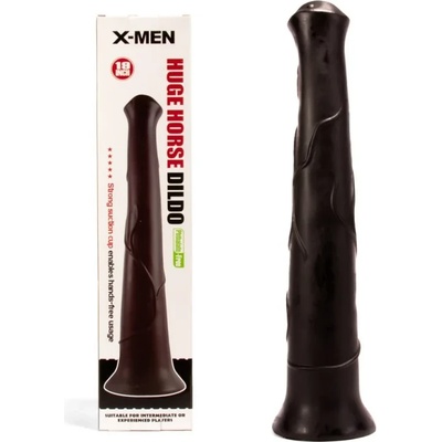 Конско дилдо с огромни размери, 48см. - Horse Dildo Black (XMEN000020)