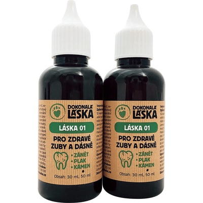 LÁSKA 01 Pro zdravé zuby a dásně psů 100 ml