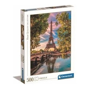 Clementoni Puzzles 500 HQ Along the Seine