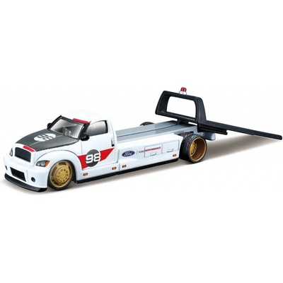Maisto Flatbed2021 Ford GT Heritage Edition bílá 1:64