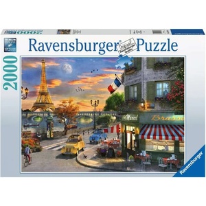 Ravensburger Пъзел Ravensburger от 2000 части - Романтична вечер в Париж (16716)