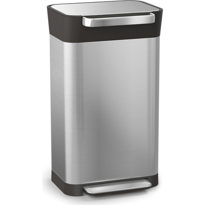 Joseph Joseph Kôš na odpadky TRASH COMPACTOR TITAN 30 l, nerezová ocel
