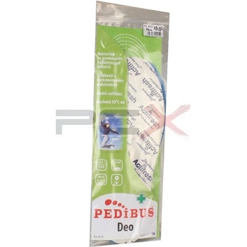 PEDIBUS Deo СТЕЛКИ АНТИБАКТЕРИАЛЕН ЛАТЕКС 41-42 1 ЧИФТ