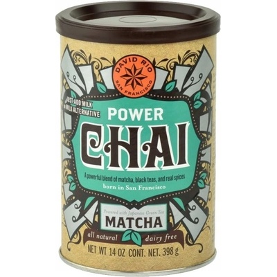 David Rio Čaj Chai instantní v prášku nápoj Power Matcha 398 g