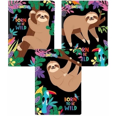Poznámkový sešit Colorino Wildkid A5 linkovaný