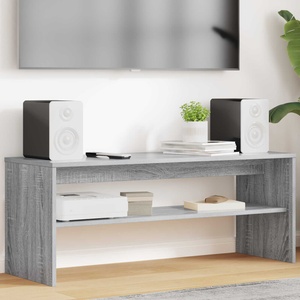 vidaXL ТВ шкаф 100 x 35 x 40 см Сив Сонома Инженерна дървесина (8000313)