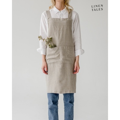 Linen Tales Ленена престилка Crossback - Linen Tales (LT-APCRB-1S-N)