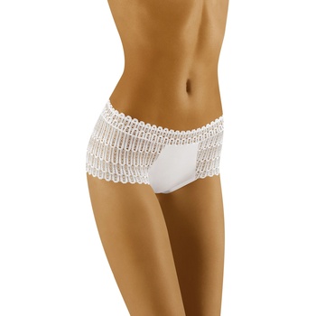 Wol-Bar Боксерки Shorty-Bari-Biae-BiayV-53160-Biały - Бежов, размер S