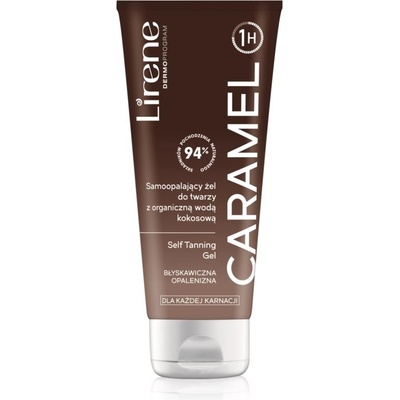 Lirene Perfect Tan samoopalovací gel na obličej 75 ml