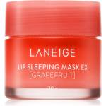 LANEIGE Lip Sleeping Mask нощна регенерираща маска за устни цвят Grapefruit 20 гр