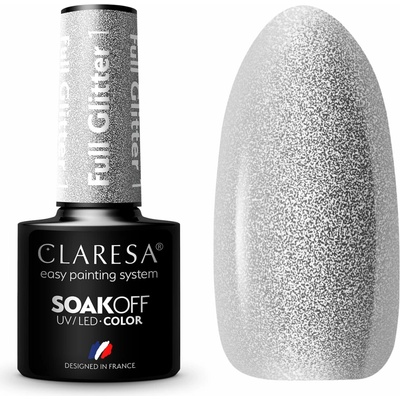 Claresa Gél lak Full Glitter 1 5 ml