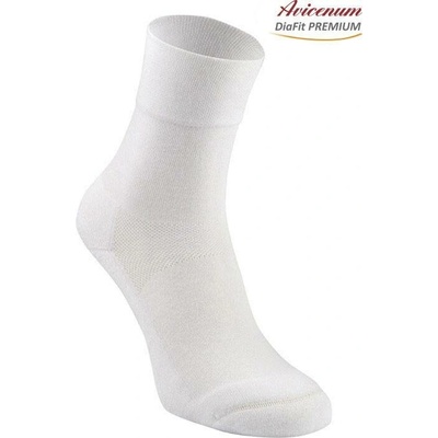 Avicenum Diafit Premium ponožky warm biele