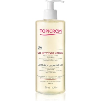 TOPICREM AD Ultra-Rich Cleansing Gel почистващ гел за много суха чуствителна и атопична кожа 500ml