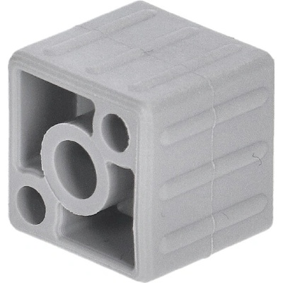 Plastová spojka - skrutkovací blok, profil 25 x 25 x 2 mm