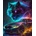 Norimpex - Puzzle Diamant painting: A wolf with a car 30x40 cm - 1 - 39 piese
