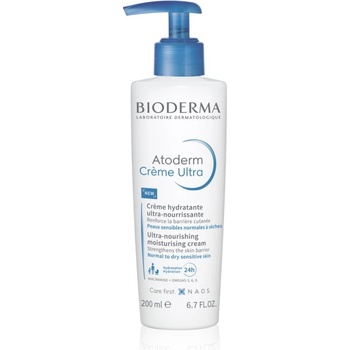 Image 1 of BIODERMA Atoderm Créme Ultra подхранващ крем за тяло за нормална към суха чувствителна кожа без парфюм 200ml