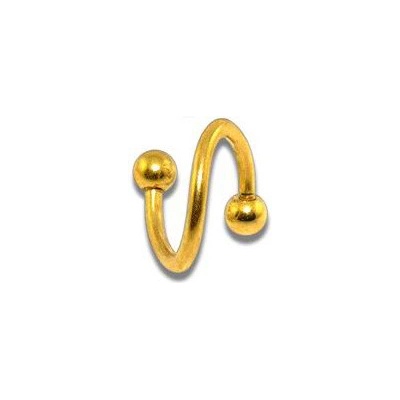 Šperky4U piercing spirála SP01029-12084G