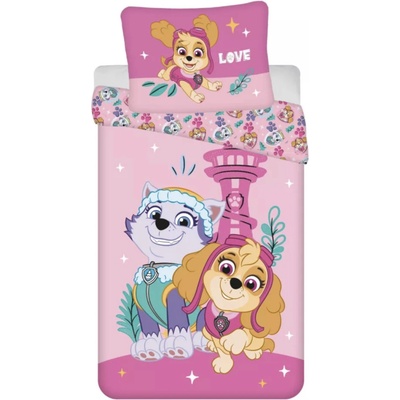 Jerry Fabrics Obliečky Paw Patrol PP484 micro Polyester mikrovlákno 140x200 70x90