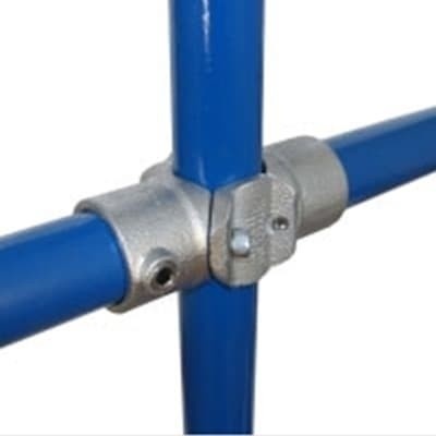 Konstrukční fitinka, spojka ocelových trubek pr. 48,3 mm – přídavný spoj 117X-D48