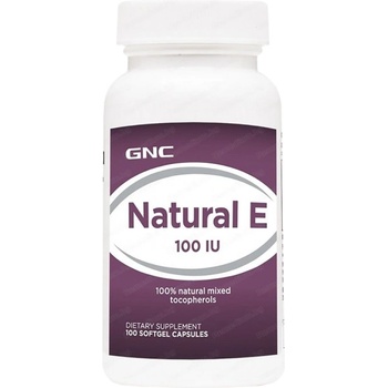 Image 1 of GNC Natural Vitamin E 100IU [100 Гел капсули]