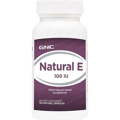 GNC Natural Vitamin E 100IU [100 Гел капсули]