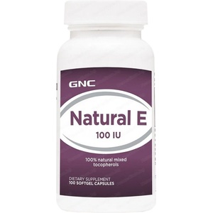 GNC Natural Vitamin E 100IU [100 Гел капсули]