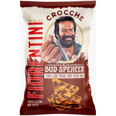 Bud Spencer Barbecue chipsy z čiernej fazuľe bezlepkové 70 g