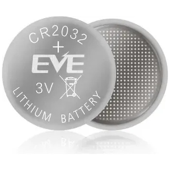 Image 1 of EVE Бутонна батерия литиева CR 2032 1pc bulk 3V EVE BATTERY (EVE-CR2032-BULK)