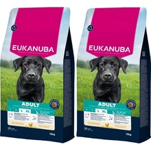 Eukanuba Adult Large Breed Chicken 2 x 15 kg
