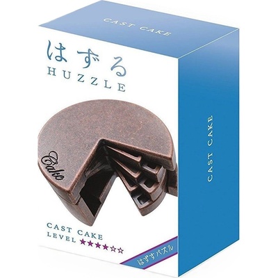 Hanayama Метален логически пъзел Hanayama - Cast Puzzle Cake Huzzle (515064)