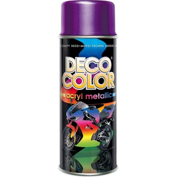 Deco Color Acryl Metallic 400 ml - fialová metalíza
