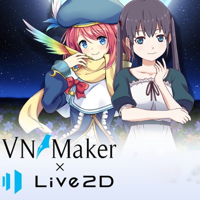 Visual Novel Maker + Live2D 1 zariadenie / Lifetime Steam EU VNMLIVE2D-1LT-EU