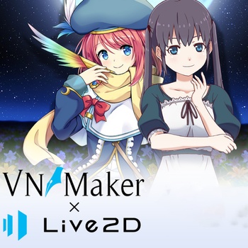 Visual Novel Maker + Live2D 1 zariadenie / Lifetime Steam EU VNMLIVE2D-1LT-EU