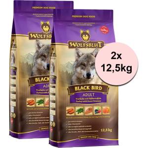 Wolfsblut Черен Птица Възрастен 2 x 12, 5 кг