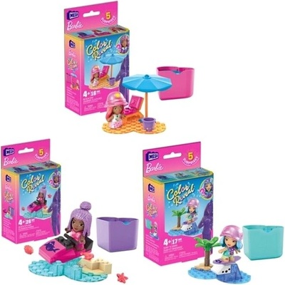 Mega Construx Barbie Color Reveal Mikrobábika