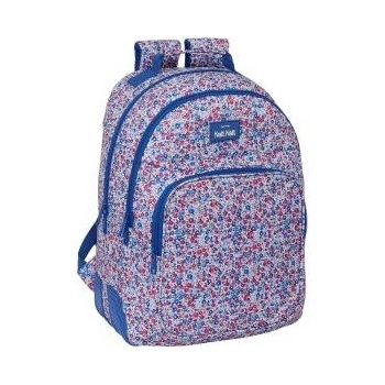 Nait Nait Училищна чанта Nait Nait Flores coimbra azul Син 32 x 42 x 15 cm