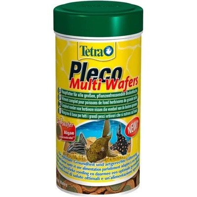 Tetra Pleco Wafer - растителна храна за тропически рибки 250 мл