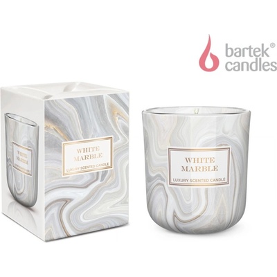 Bartek Candles MARBLE WHITE 150 g