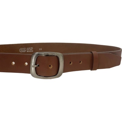 Penny Belts kožený opasek 99R48 hnědý