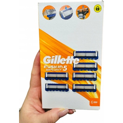 Gillette Fusion5 Power 6 ks